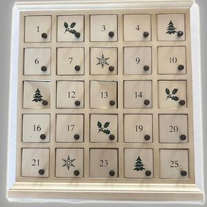 Restoration Hardware White Advent Calendar